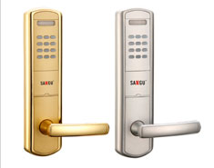 电子门锁 智能门锁 指纹密码锁