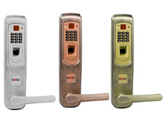 三固电子门锁 指纹密码锁 智能门锁