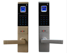 三固科技 电子门锁 酒店锁 智能门锁 指纹密码锁锁厂家