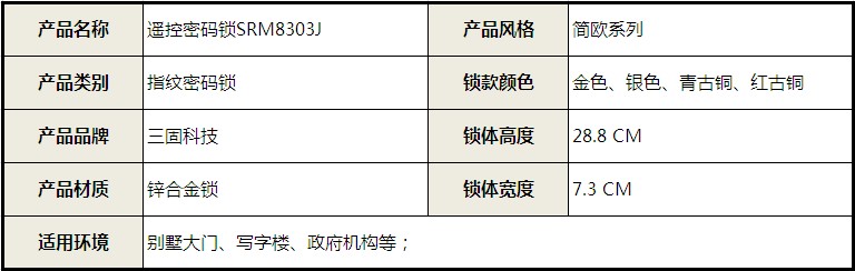 智能门锁 电子门锁 遥控密码锁