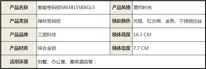 智能门锁 密码锁 电子门锁