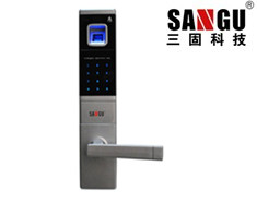 洛阳指纹锁厂家 三固科技