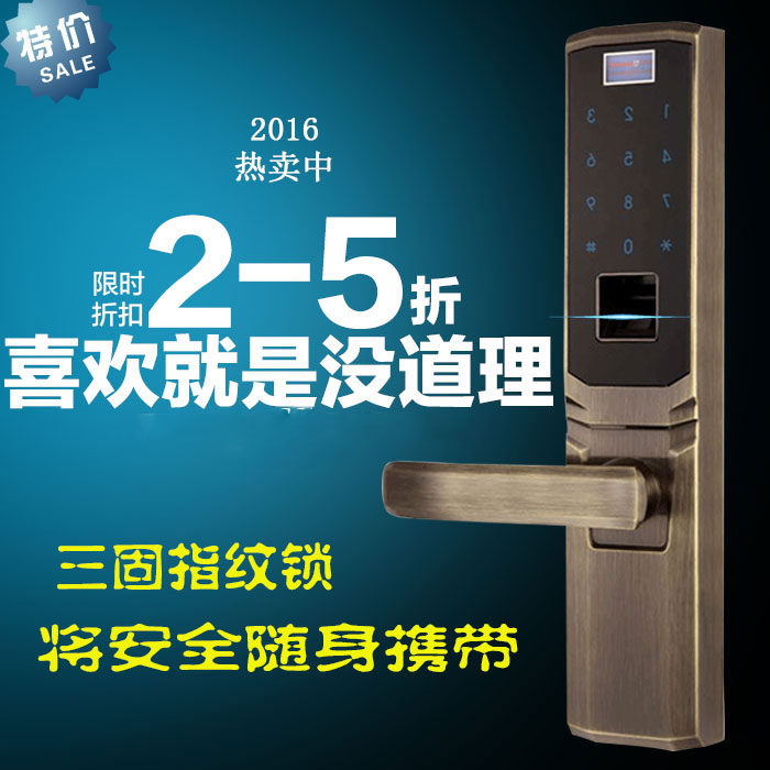 智能指纹锁 智能酒店锁 智能柜门锁